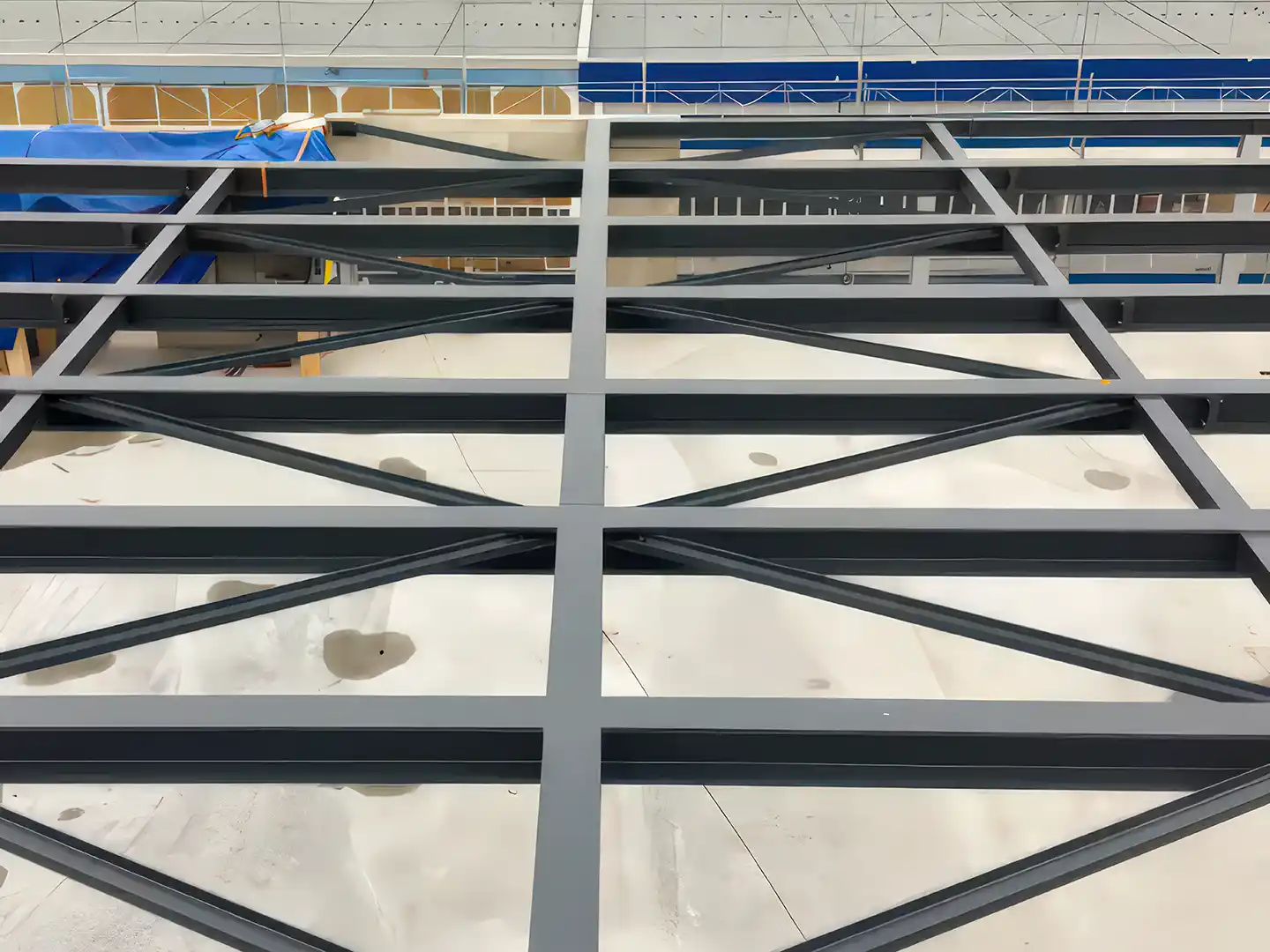 FFA Neubau Dachkonstruktion